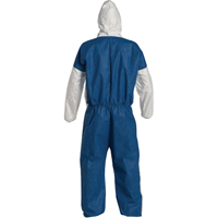Hooded Coveralls, 4X-Large, Blue/White, Tyvek&reg; 400 D Meunier Outillage Industriel