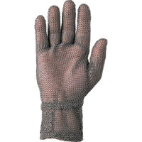 2" Cuff Mesh Glove, Size Small/7, Stainless Steel Shell, ANSI/ISEA 105 Level 5 Meunier Outillage Industriel