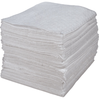 Premium Bonded Sorbent Pads, Oil Only, 15" x 17", 30 gal. Absorbancy Meunier Outillage Industriel