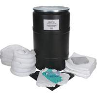 Premium Spill Kit, Oil Only, Drum, 55 US gal. Absorbancy Meunier Outillage Industriel