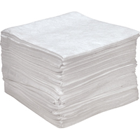 Premium Anti Static Sorbent Pads, Oil Only, 15" x 18", 25 gal. Absorbancy Meunier Outillage Industriel
