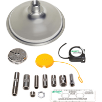 Axion Advantage<sup>®</sup> Shower & Eye/Face Wash Upgrade Kit with Stainless Steel Eye/Face Wash Head & Showerhead SEI819 | Meunier Outillage Industriel