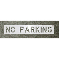 Parking Lot Stencils, Pictogram, 4" x 3" SEI881 | Meunier Outillage Industriel