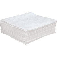 Anti Static Sorbent Pads, Oil Only, 30" x 30", 55 Gal. Absorbancy SEJ014 | Meunier Outillage Industriel