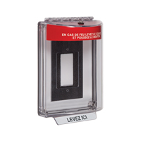 Universal Stopper<sup>®</sup> Fire Alarm Covers, Enclosed flush back box SEJ357 | Meunier Outillage Industriel