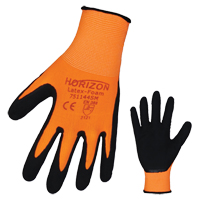Horizon™ Work Gloves, 8/Medium, Rubber Latex Coating, 13 Gauge, Polyester Shell SEK338 | Meunier Outillage Industriel