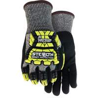 Gants antichocs Stealth Hellcat, Petit, Paume en PEHP, Poignet Poignet en tricot Meunier Outillage Industriel