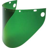 Fibre-Metal&reg; Extended View Faceshield Visor, Propionate, Green Tint Meunier Outillage Industriel