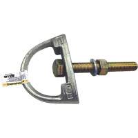 Miller&reg; Anchorage Connector with Hardware, D-Ring, Permanent Use Meunier Outillage Industriel