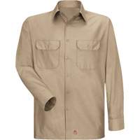 Chemise &agrave; manches longues en tissu ind&eacute;chirable, Hommes, 3T-Grand, Khaki Meunier Outillage Industriel
