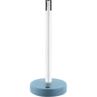 Outdoor TensaBarrier&reg; - Receiver Posts, 37" High, White Meunier Outillage Industriel