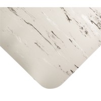 Tile-Top Select Anti-Microbial Mats No.494, Smooth, 2' x 10' x 1/2", Grey, PVC Meunier Outillage Industriel