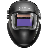 vegaview2.5 Welding Helmets, 3.94" L x 1.97" W View Area, 2.5/8 - 12 Shade Range, Black Meunier Outillage Industriel