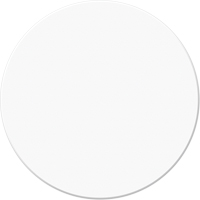 Marqueurs all&eacute;g&eacute;e/5S Armor Stripe, Cercle, 6" lo x 6" la, Blanc, Plastique Meunier Outillage Industriel