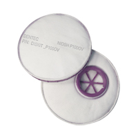 Diskit Respirator Filter, Particulate Filter with Nuisance Vapour Relief, Organic Vapour/P100 Filter Meunier Outillage Industriel