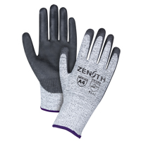 Gants &eacute;lastiques sans coutures r&eacute;sistants &agrave; la coupe, Taille 6/T-petit, Calibre 13, Rev&ecirc;tement Polyur&eacute;thane, Enveloppe en PEHP, ANSI/ISEA 105 niveau 4/EN 388 niveau 5 Meunier Outillage Industriel