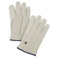 Gants de cordeur doubl&eacute;s pour l'hiver de premi&egrave;re qualit&eacute;, T-Grand, Paume Cuir fleur de vache, Doubleure Molleton Meunier Outillage Industriel