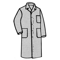 Shop Coats, Poly-Cotton, Size 50, Green SG552 | Meunier Outillage Industriel