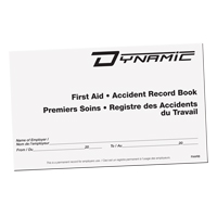 Dynamic™ Accident Record Book SGB068 | Meunier Outillage Industriel