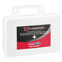 Dynamic™ Industrial Burn First Aid Kit, 16-unit Plastic Box, Class 2 SGB139 | Meunier Outillage Industriel
