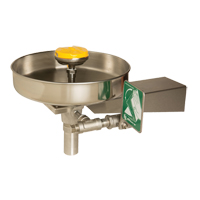 Eye/Face Wash Station, Wall-Mount Installation, Stainless Steel Bowl SGC275 | Meunier Outillage Industriel
