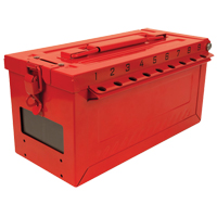 Small Group Lock Box, Red SGC387 | Meunier Outillage Industriel