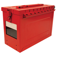 Large Group Lock Box, Red SGC389 | Meunier Outillage Industriel