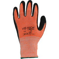 Vis-Tech Y9294 Cut Resistant Gloves, Size 6/X-Small, 13 Gauge, Polyurethane Coated, Stainless Steel Shell, ANSI/ISEA 105 Level 4 Meunier Outillage Industriel