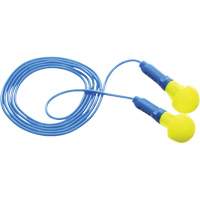 E-A-R Push-Ins Earplugs, Corded, Pair - Polybag, 28/23 dB NRR, One-Size Meunier Outillage Industriel