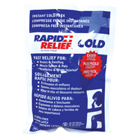 Rapid Relief<sup>®</sup> Instant Chill Pack, Cold, Single Use, 6" x 9" SGC724 | Meunier Outillage Industriel