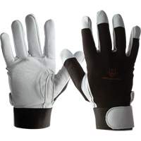 IMPACTO&reg; AIRGEL Glove, Size Large, Pearl Leather Palm Meunier Outillage Industriel