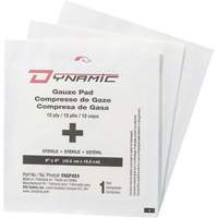 Dynamic Gauze, Pad, 4" L x 4" W, Sterile, Medical Device Class 1 Meunier Outillage Industriel