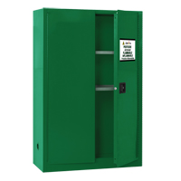 Pesticide Storage Cabinet, 45 gal., 65" H x 43" W x 18" D SGD361 | Meunier Outillage Industriel