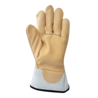 Lineman's Gloves, Large, Grain Cowhide Palm SGE168 | Meunier Outillage Industriel