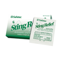 Insect Sting Relief Towelettes SGE738 | Meunier Outillage Industriel