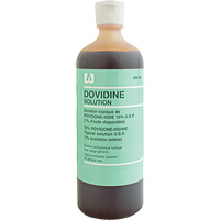 Proviodine Topical Treatment, Liquid, Antiseptic SGE787 | Meunier Outillage Industriel