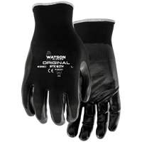 Gants enduits Stealth Original, 7/Petit, R&ecirc;vetement Nitrile, Calibre 13, Enveloppe en Nylon Meunier Outillage Industriel