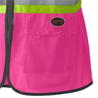 139PK Veste de s&eacute;curit&eacute; pour femme, Rose, T-petit, Polyester Meunier Outillage Industriel