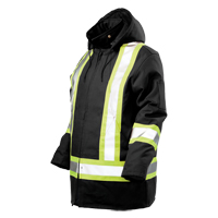 Safety Parka, Black, Large Meunier Outillage Industriel