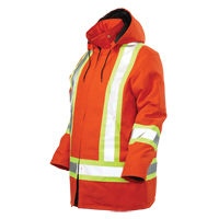Safety Parka, High Visibility Orange, Large Meunier Outillage Industriel