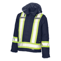 Safety Jacket, Navy Blue, Large Meunier Outillage Industriel