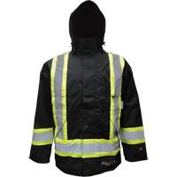 Insulated Jacket, Polyester/Polyurethane, Black, Small Meunier Outillage Industriel