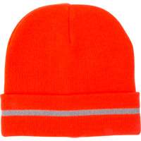 High Visibility Knit Hat with Reflective Stripe, High Visibility Orange, Acrylic Meunier Outillage Industriel