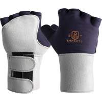 Anti-Impact Glove with Wrist Support, Cotton, Left Hand, X-Small SGI598 | Meunier Outillage Industriel
