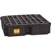 Plateforme de d&eacute;versement modulaire, Capacit&eacute; de d&eacute;versement 15 gal. US, 26" x 26,25" x 6,5" Meunier Outillage Industriel