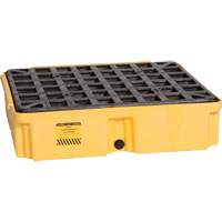 Plateforme de d&eacute;versement modulaire, Capacit&eacute; de d&eacute;versement 15 gal. US, 26" x 26,25" x 6,5" Meunier Outillage Industriel