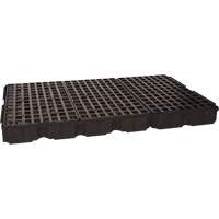 Plateforme de d&eacute;versement modulaire, Capacit&eacute; de d&eacute;versement 88 gal. US, 51,5'' x 78,25" x 6,5" Meunier Outillage Industriel