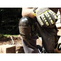 TurboKnee Knee Pads, Buckle Style, Plastic Caps, Foam Pads SGJ668 | Meunier Outillage Industriel