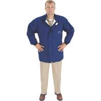 Veste de protection contre l'arc &eacute;lectrique, Moyen, Bleu, 40 cal/cm² Meunier Outillage Industriel
