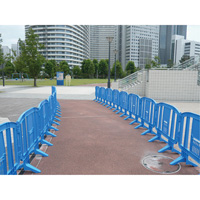 Minit Barricade, Interlocking, 49" L x 39" H, Green SGN479 | Meunier Outillage Industriel